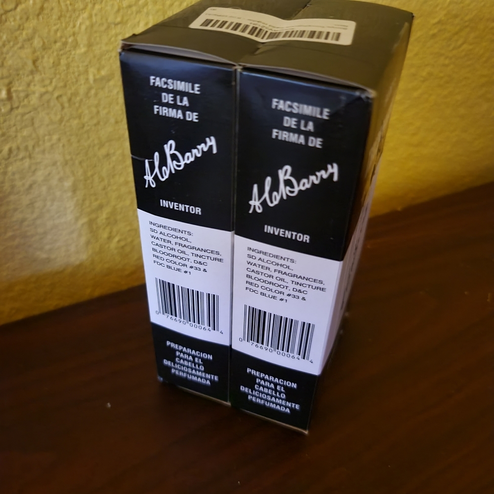 Barry's Tricopherous for the hair.  Brand new. Never opened.